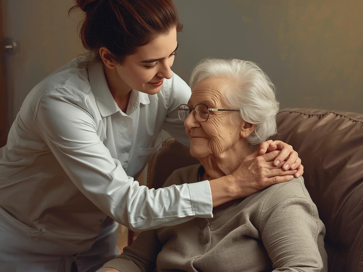 Alzheimer's care at home in Maryland with a Carewann caregiver